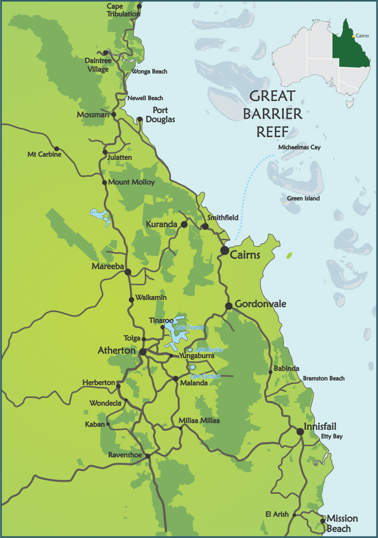 Regions | Bird Trails Tropical North Queensland